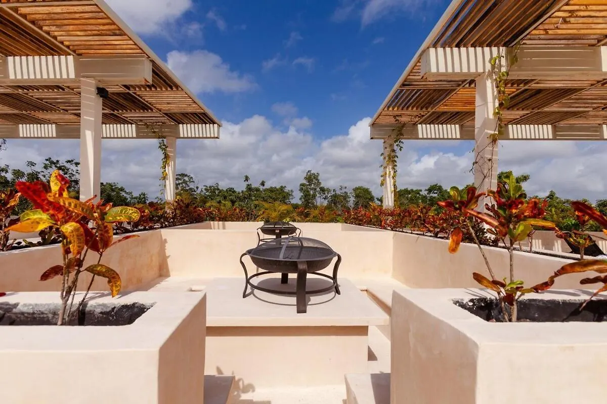 Cocay Lofts203 Unique Jungle Swim Up And Plunge Pool Apartment Tulum Mexico